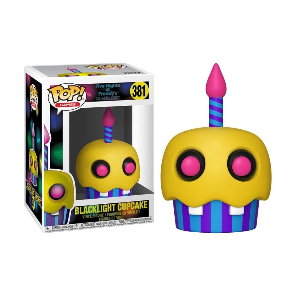 FUNKO POP! FIVE NIGHTS AT FREDDY'S - BLACKLIGHT CUPCAKE - EXCLUSIVO