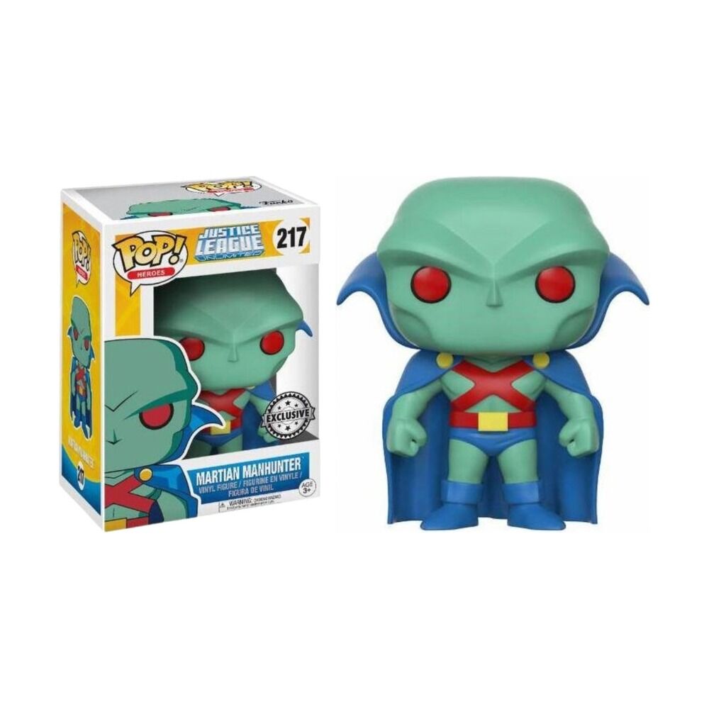 FUNKO POP! DC LIGA DE LA JUSTICIA - MARTIAN MANHUNTER EXCLUSIVO
