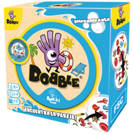 DOBBLE IMPERMEABLE - JUEGO DE CARTAS