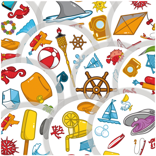 DOBBLE IMPERMEABLE - JUEGO DE CARTAS