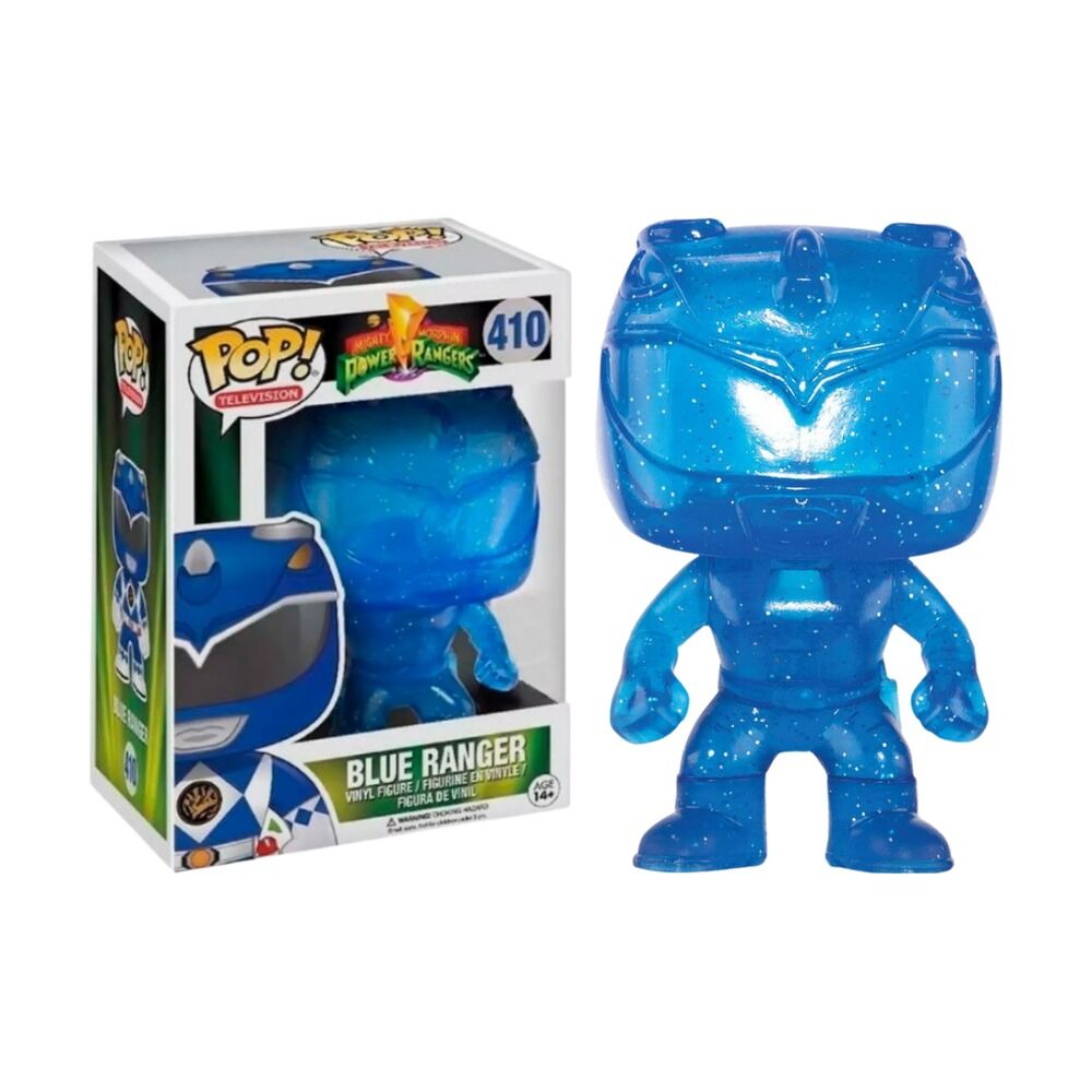 FUNKO POP! POWER RANGERS - BLUE RANGER TRANSFORMÁNDOSE EXCLUSIVO