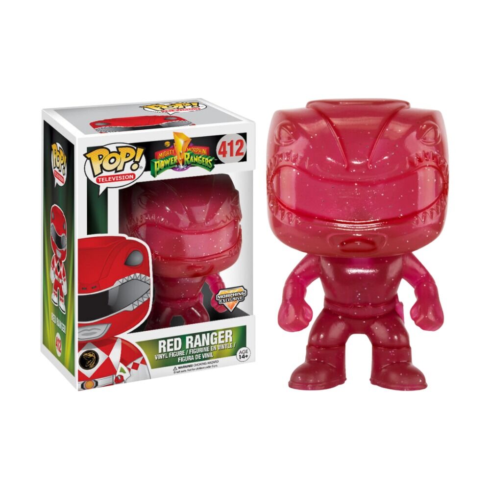 FUNKO POP! POWER RANGERS - RANGER ROJO EXCLUSIVO