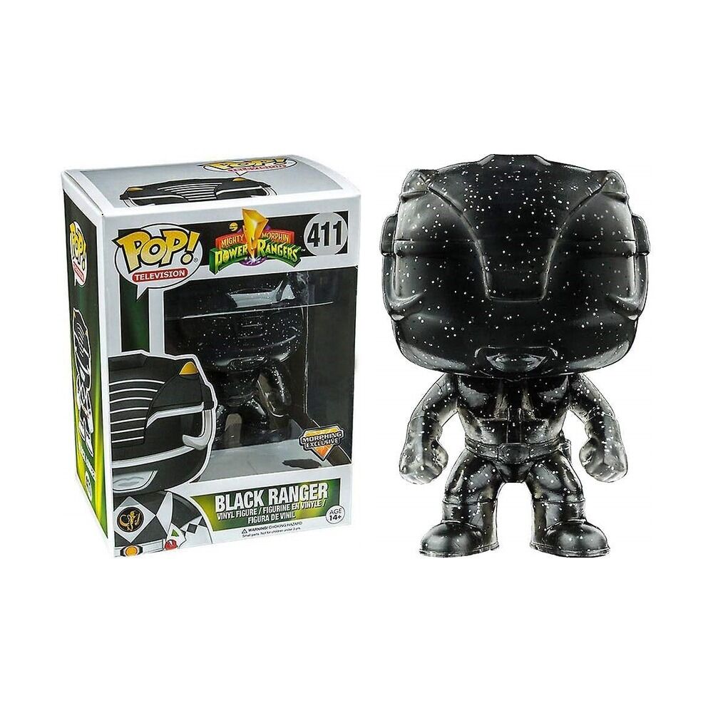 FUNKO POP! POWER RANGERS - RANGER NEGRO MORPHING EXCLUSIVO