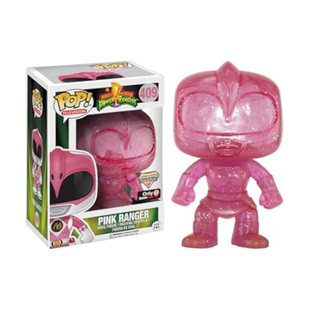 FUNKO POP! POWER RANGERS - RANGER ROSA MORPHING EXCLUSIVO
