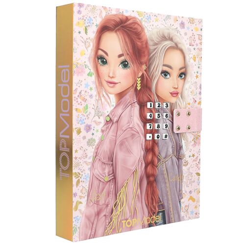 DIARIO CON CÓDIGO SECRETO TOP MODEL - COWGIRL