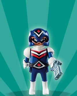 PLAYMOBIL - SOLDADO DEL FUTURO - SOBRE SORPRESA SERIE 2 NIÑOS