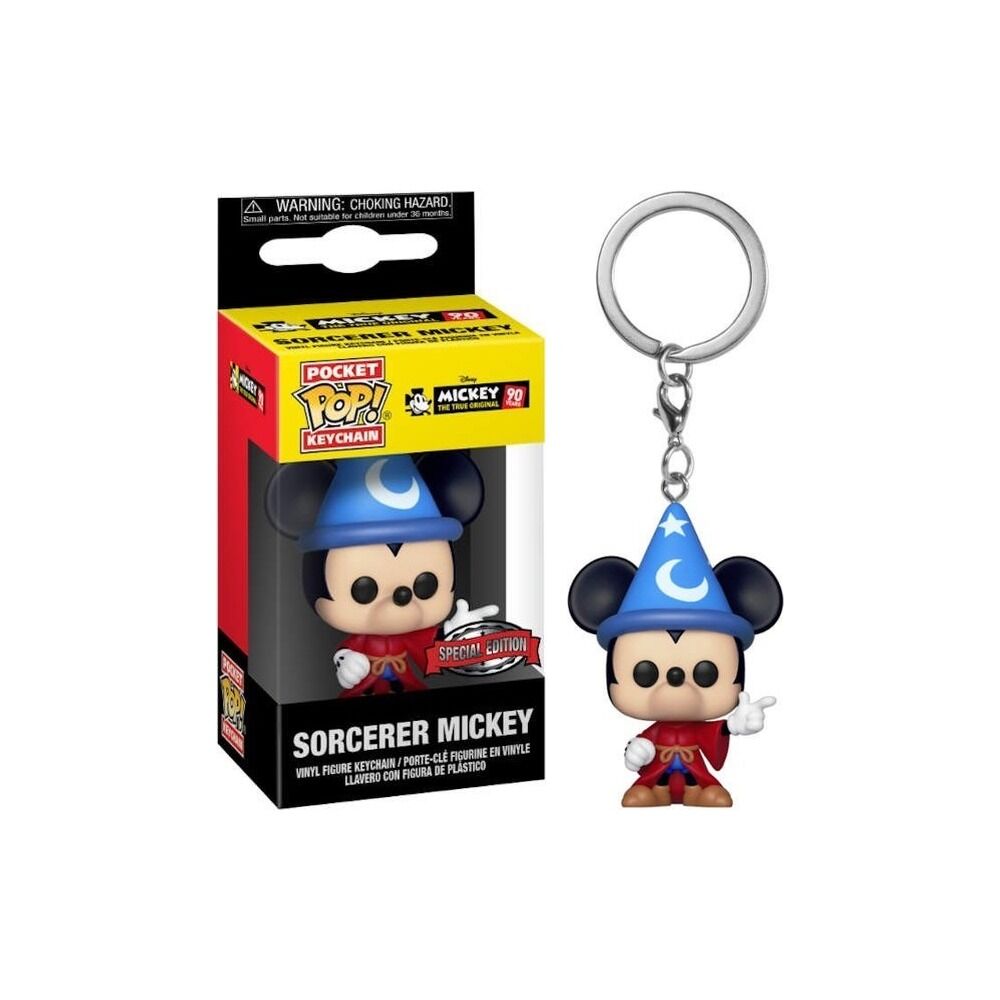 FUNKO POCKET POP! DISNEY: MICKEY 90 ANIVERSARIO - MICKEY HECHICERO (EXCLUSIVO)
