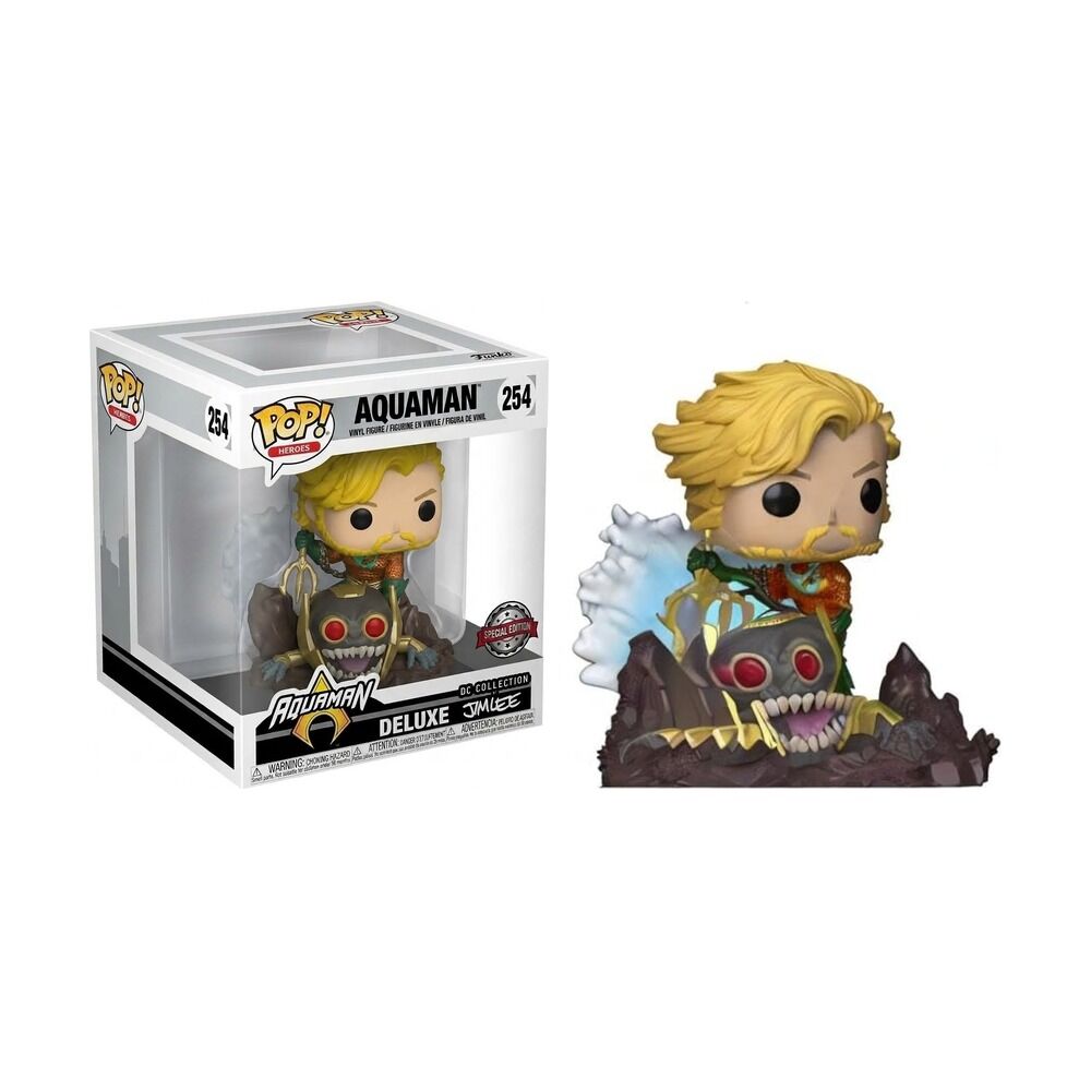 FUNKO POP! DELUXE DC - AQUAMAN (EXCLUSIVO)