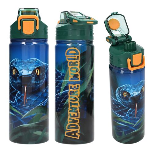 BOTELLA ACTION & FUN ADVENTURE WORLD - SERPIENTE 600 ML