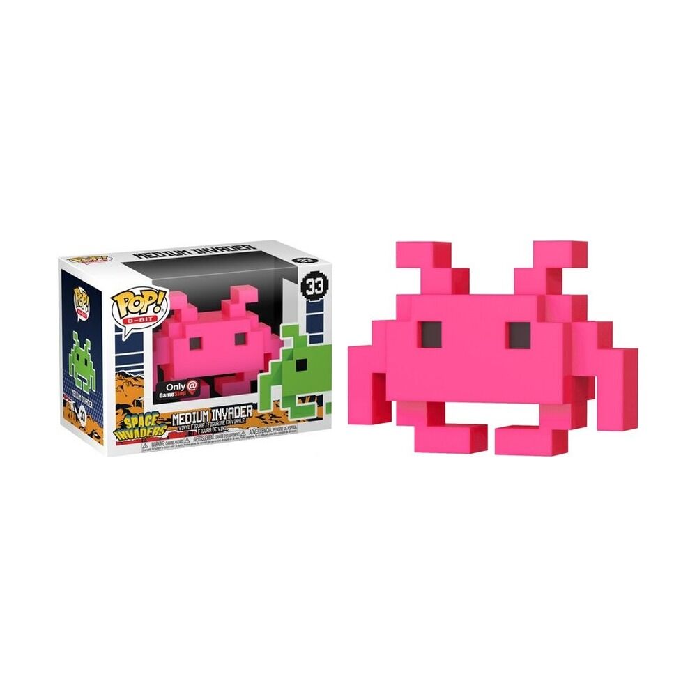FUNKO POP! SPACE INVADERS - INVASOR MEDIO ROSA EXCLUSIVO