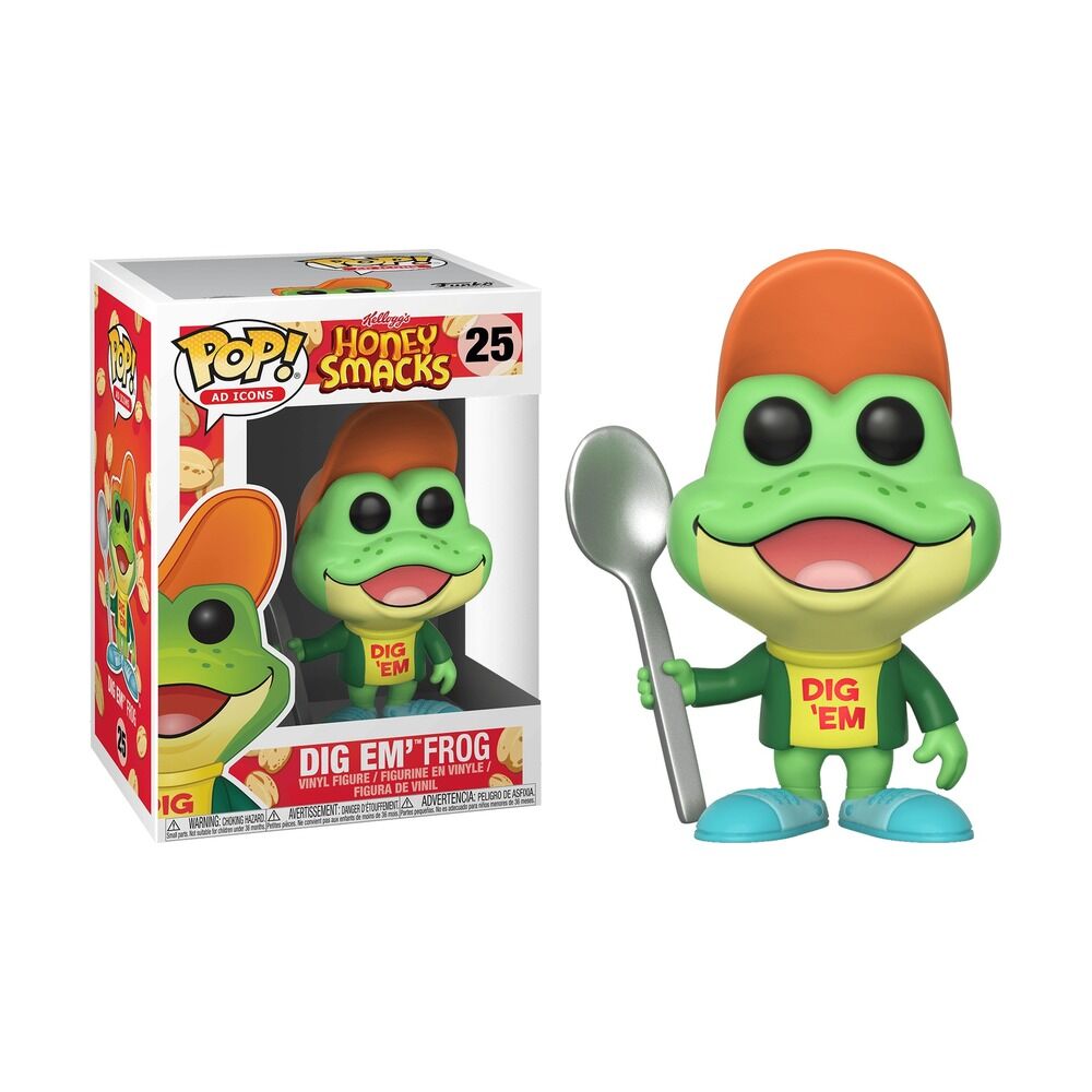 FUNKO POP! KELLOGG'S HONEY SMACKS - DIG 'EM FROG