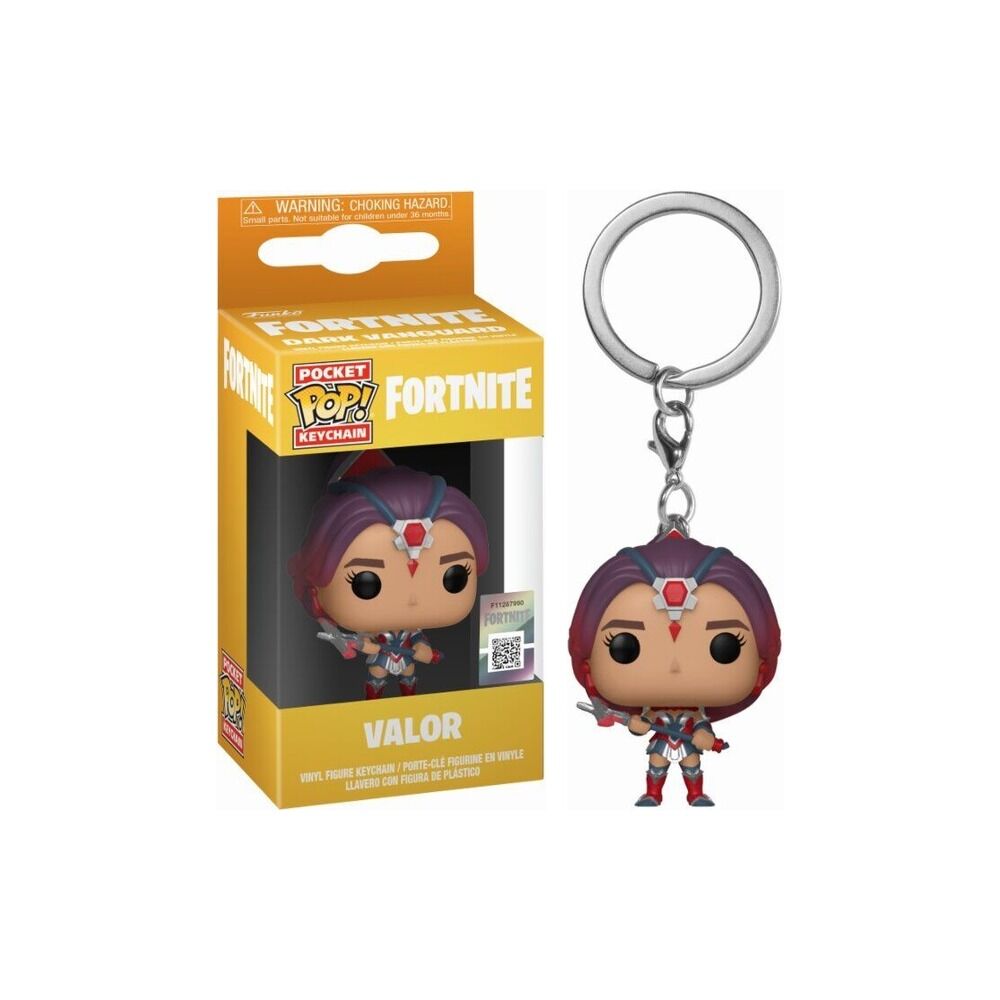 FUNKO POCKET POP! LLAVERO FORTNITE - VALOR