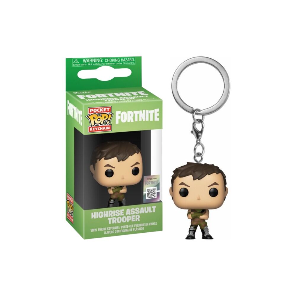 FUNKO POCKET POP! LLAVERO FORTNITE - HIGHRISE ASSAULT TROOPER