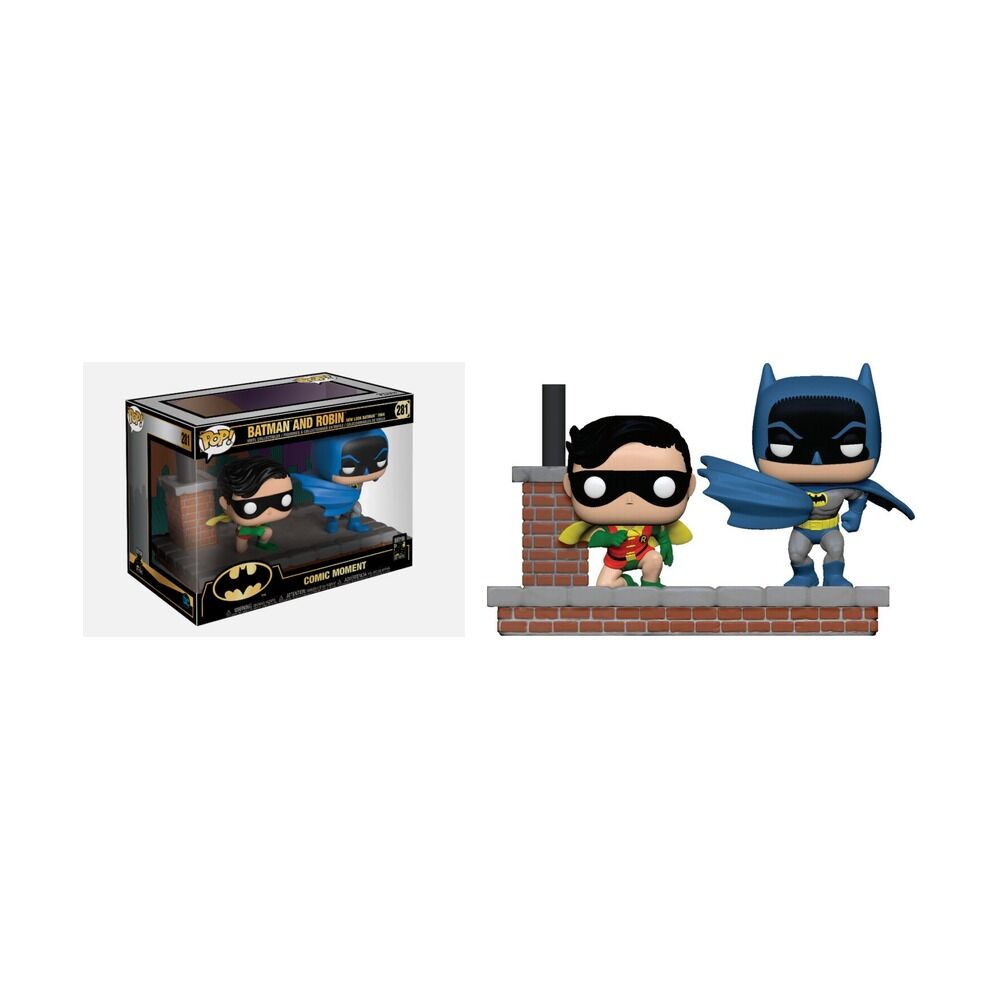 FUNKO POP! MOMENT DC: BATMAN 80 ANIVERSARIO - BATMAN Y ROBIN (1964)