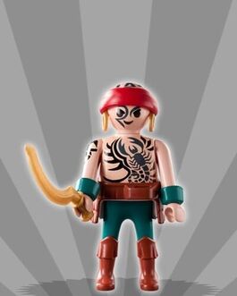 PLAYMOBIL 5243-11 SOBRE SORPRESA SERIE 3 NIÑOS - PIRATA ESCORPION