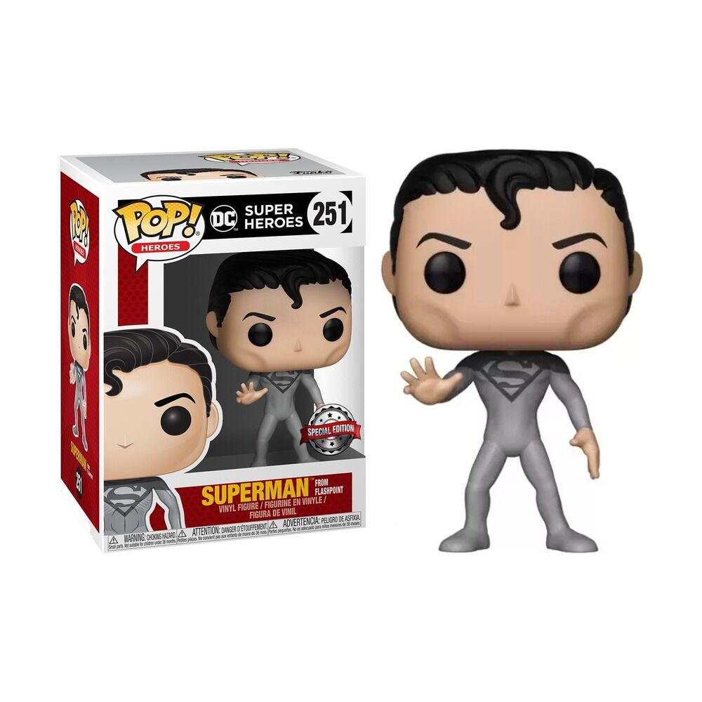 FUNKO POP! DC SUPER HEROES - SUPERMAN FLASHPOINT EXCLUSIVO