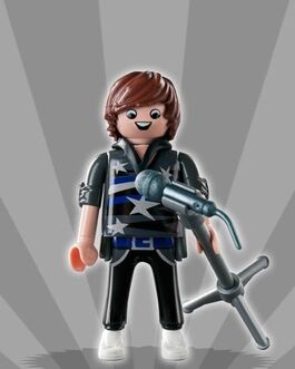 PLAYMOBIL 5243-6 SOBRE SORPRESA SERIE 3 NIÑOS - CANTANTE JUSTIN BIEBER