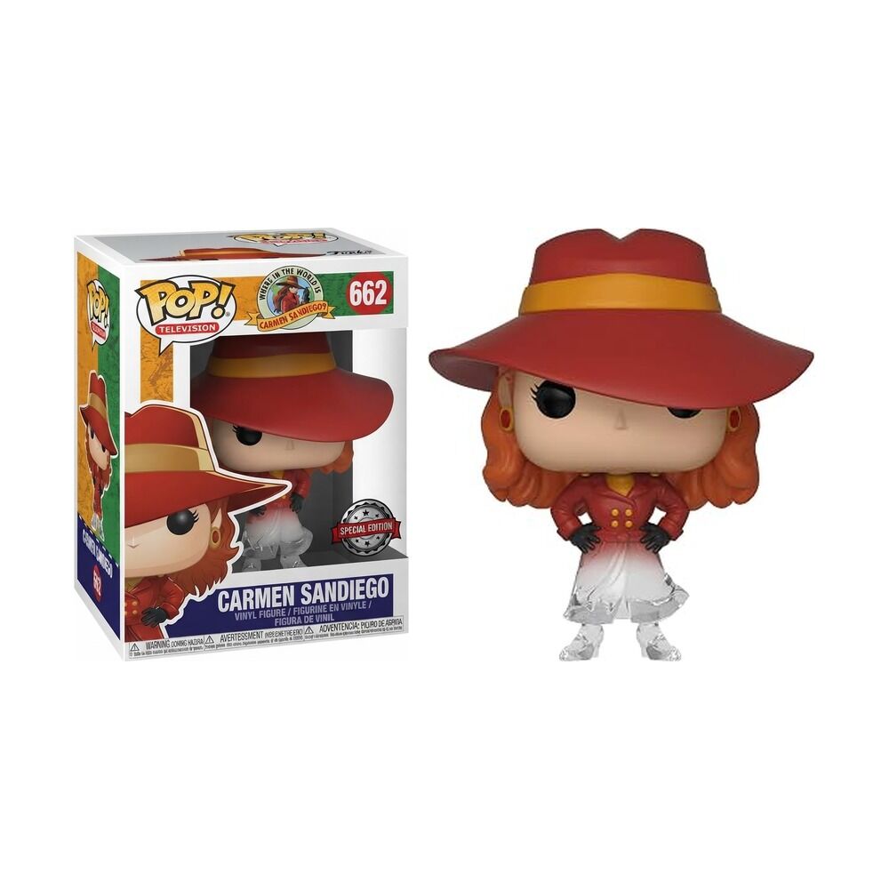 FUNKO POP! CARMEN SANDIEGO - CARMEN SANDIEGO EXCLUSIVO