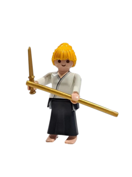 Playmobil - Luchadora de Aikido - Sobres Sorpresa Serie 24 Chicas