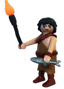 Playmobil - Hombre prehistórico - Sobres Sorpresa Serie 24 Chicos