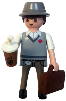 Playmobil - Oficinista años 60 - Sobres Sorpresa Serie 24 Chicos