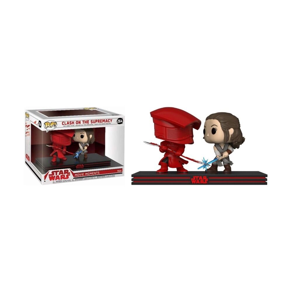 FUNKO POP! MOMENTS STAR WARS - REY Y GUARDIA PRETORIANO