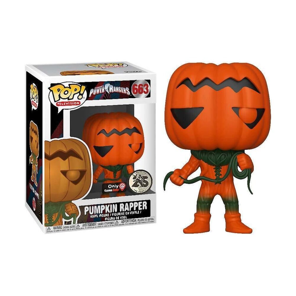 FUNKO POP! POWER RANGERS - PUMPKIN RAPPER EXCLUSIVO