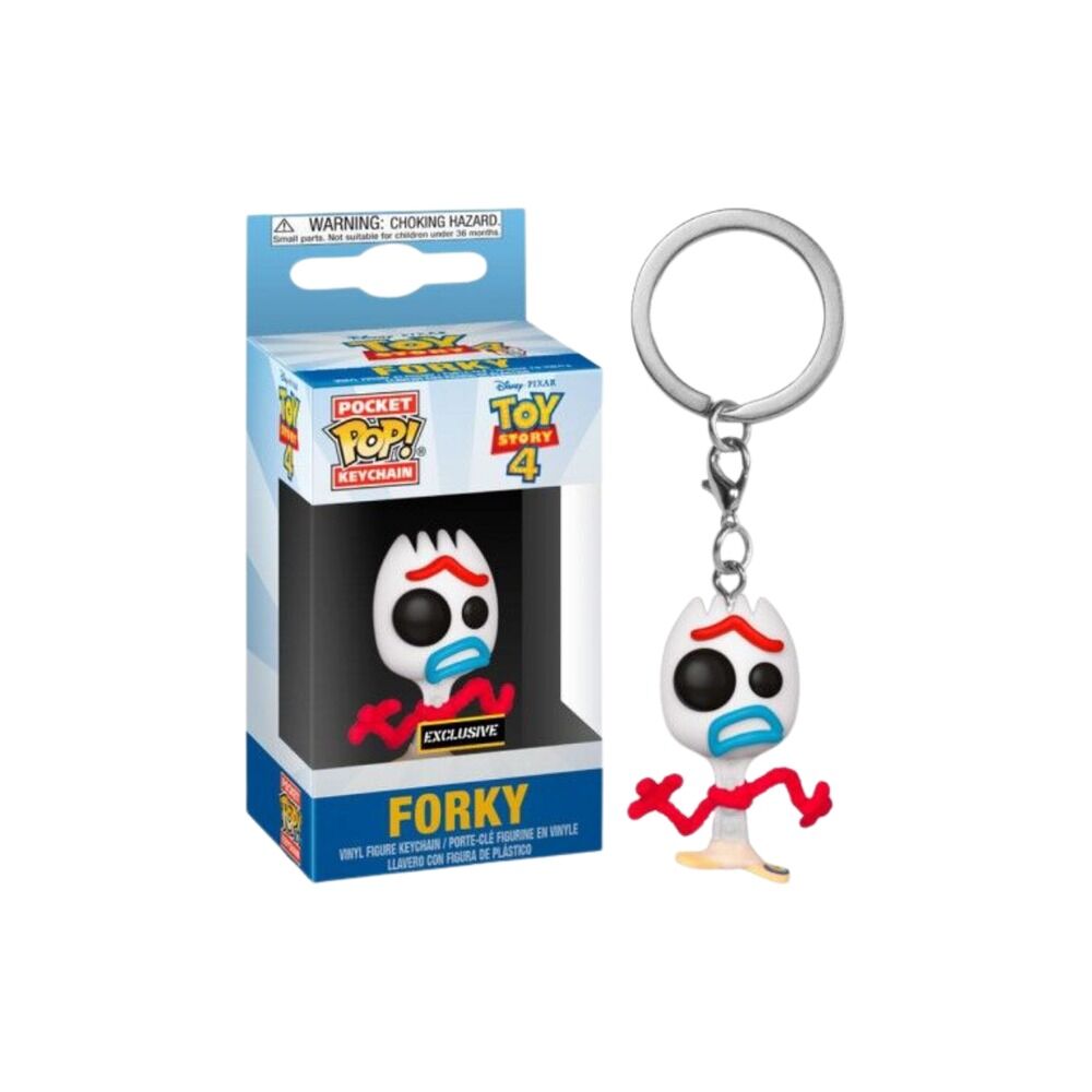 FUNKO POCKET POP! LLAVERO DISNEY: TOY STORY 4 - FORKY EXCLUSIVO