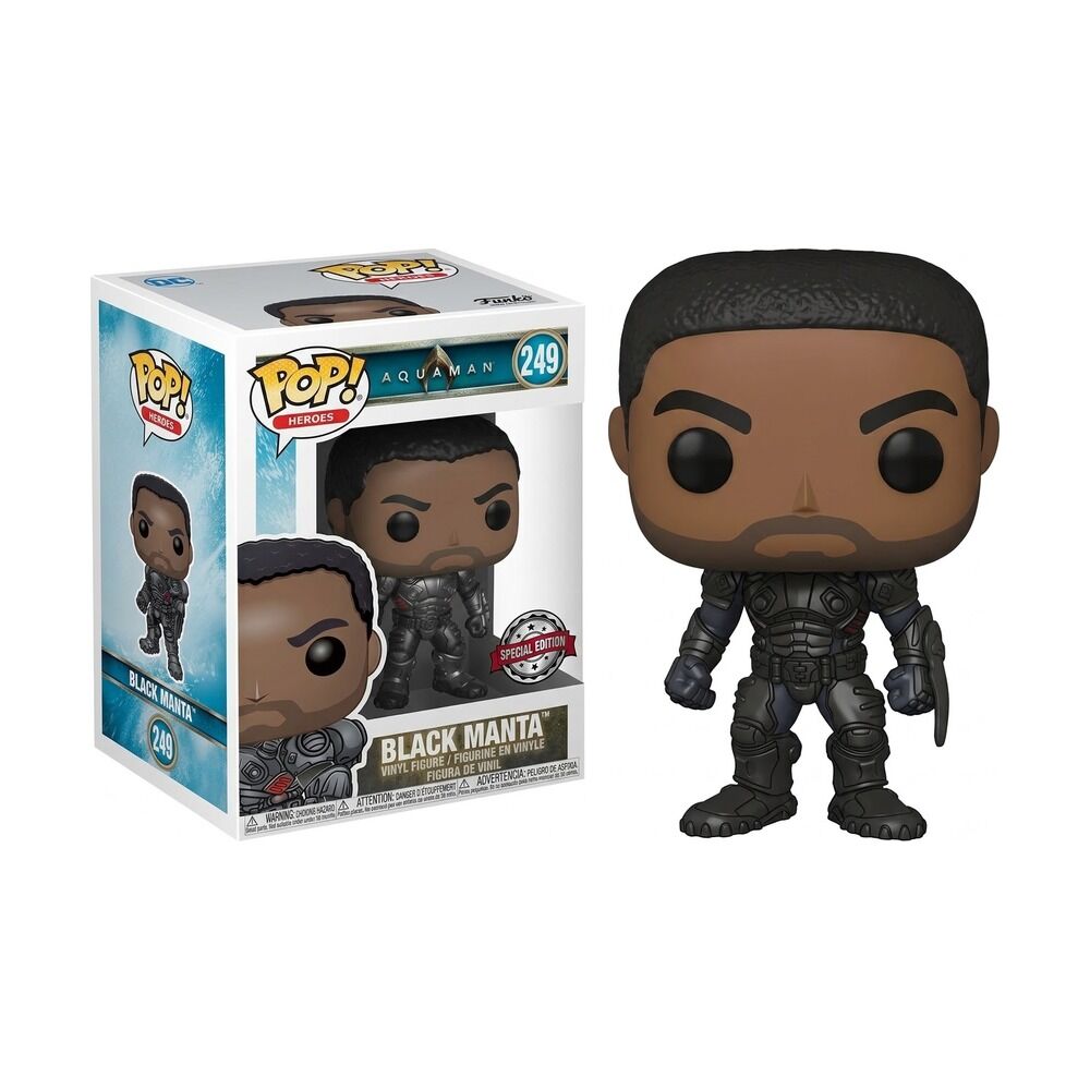 FUNKO POP! DC AQUAMAN - BLACK MANTA EXCLUSIVO