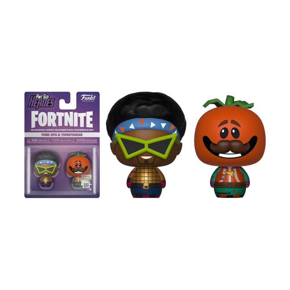 FUNKO PINT SIZE HEROES FORTNITE - PACK FUNKOPS Y TOMATOHEAD