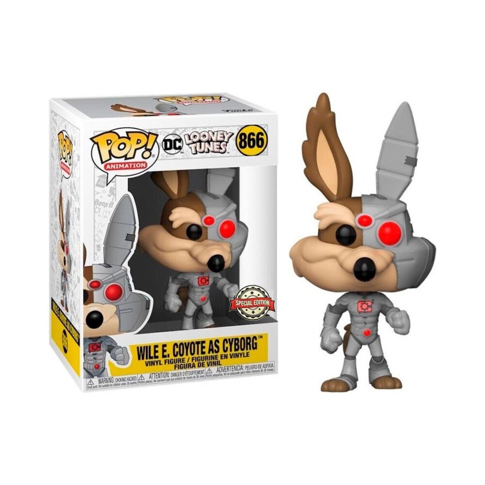 FUNKO POP! DC LOONEY TUNES - WILE E. COYOTE COMO CYBORG (EXCLUSIVO)