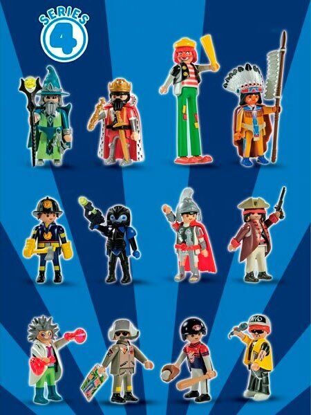 PLAYMOBIL 5284-2 SOBRE SORPRESA SERIE 4 NIÑOS - REY