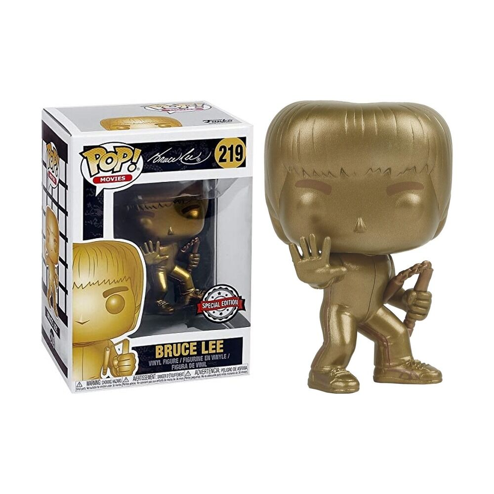 FUNKO POP! JUEGO CON LA MUERTE - BRUCE LEE (DORADO) EXCLUSIVO