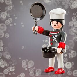 PLAYMOBIL 5285-12 SOBRE SORPRESA SERIE 4 NIÑAS COCINERA