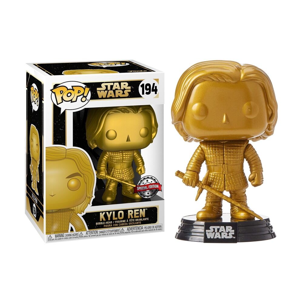 FUNKO POP! STAR WARS - KYLO REN (DORADO) EXCLUSIVO