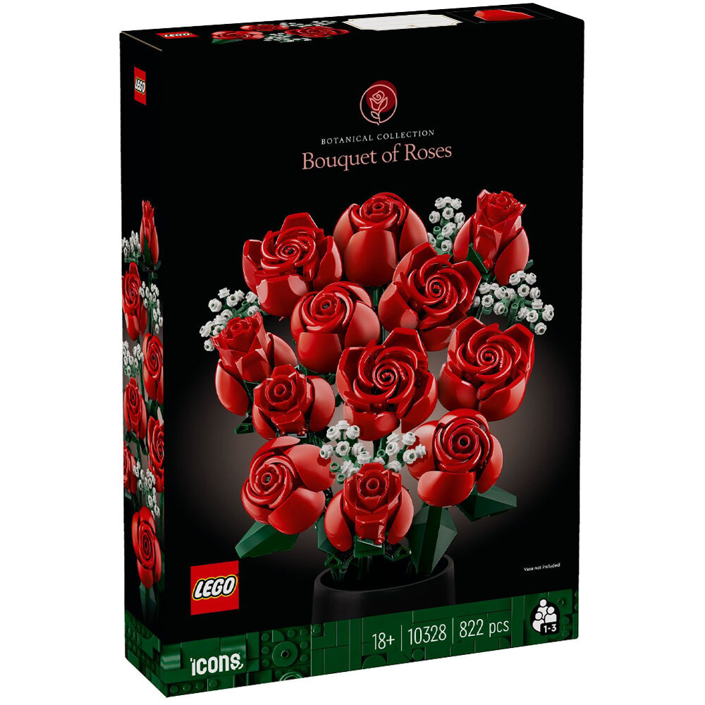 LEGO ICONS - RAMO DE ROSAS
