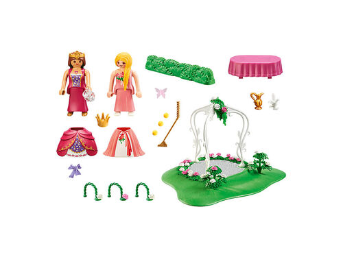 PLAYMOBIL - SET DE INICIO JARDÍN DE LA PRINCESA