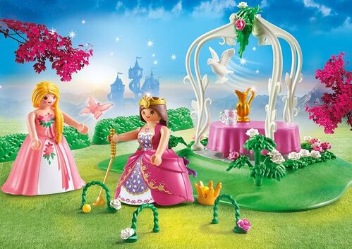 PLAYMOBIL - SET DE INICIO JARDÍN DE LA PRINCESA