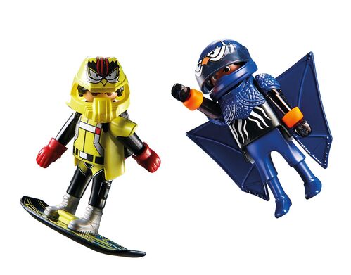 PLAYMOBIL - DUO PACK ESPECTÁCULO ACROBÁTICO EN EL AIRE
