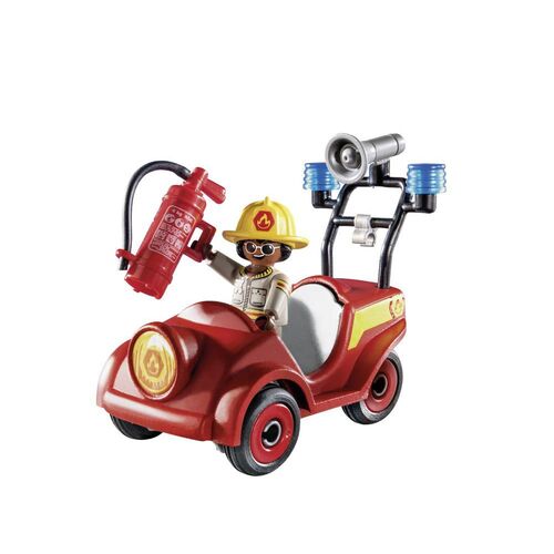 PLAYMOBIL - DUCK ON CALL: MINI-COCHE DE BOMBEROS