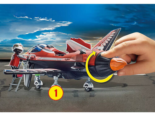 PLAYMOBIL - AIR STUNTSHOW: AVIÓN EAGLE