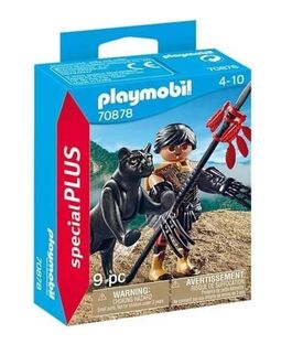 PLAYMOBIL - GUERRERO CON PANTERA