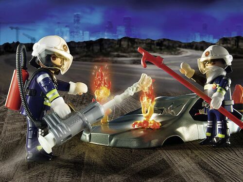 PLAYMOBIL - SIMULACRO DE INCENDIO