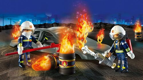 PLAYMOBIL - SIMULACRO DE INCENDIO