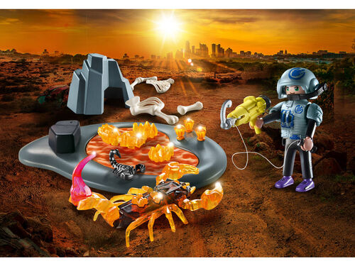 PLAYMOBIL - LUCHA CONTRA EL ESCORPIÓN DE FUEGO