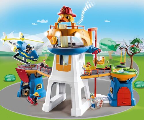 PLAYMOBIL - DUCK ON CALL: CUARTEL GENERAL