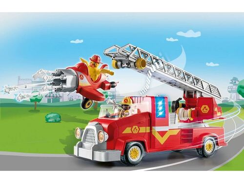 PLAYMOBIL - DUCK ON CALL: CAMIÓN DE BOMBEROS