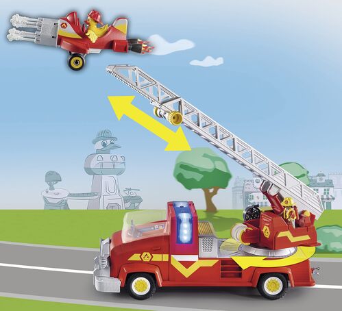 PLAYMOBIL - DUCK ON CALL: CAMIÓN DE BOMBEROS