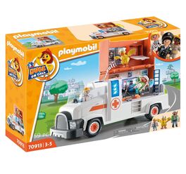 PLAYMOBIL - DUCK ON CALL: CAMIÓN AMBULANCIA