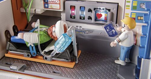 PLAYMOBIL - DUCK ON CALL: CAMIÓN AMBULANCIA